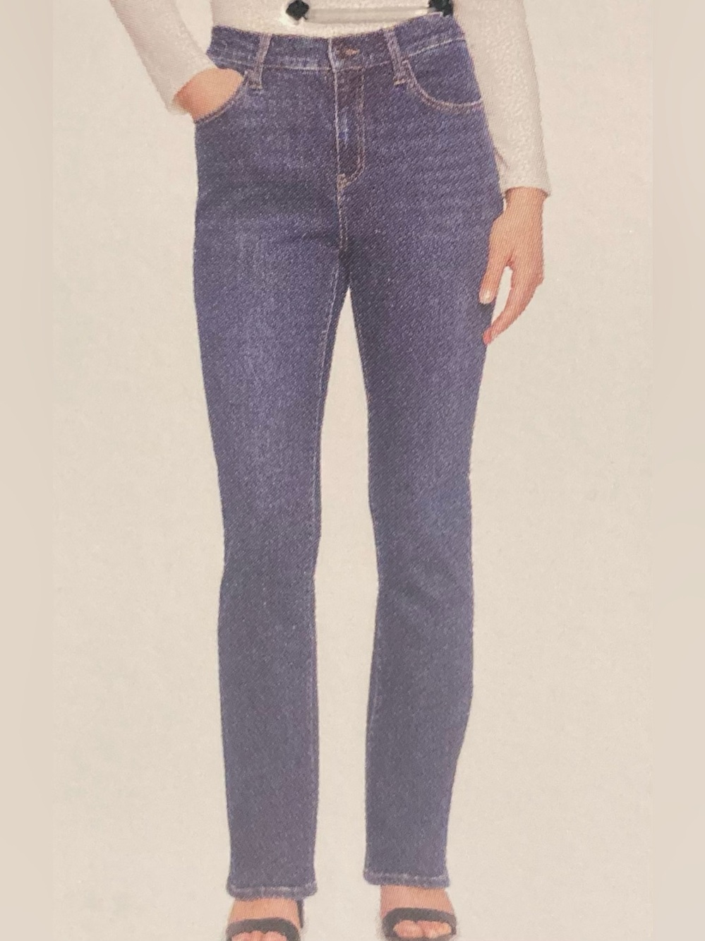 Express High-Rise Women’s Size 4 Bootcut Jeans in Dark Blue NWT, $98 MSRP